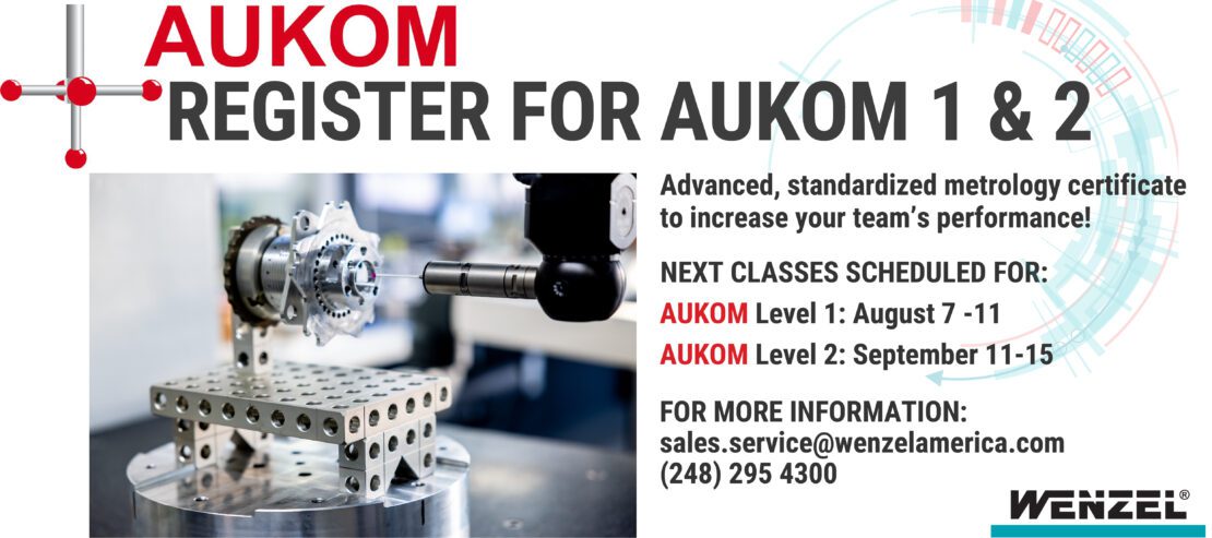 aukom training with WENZEL cmm experts.