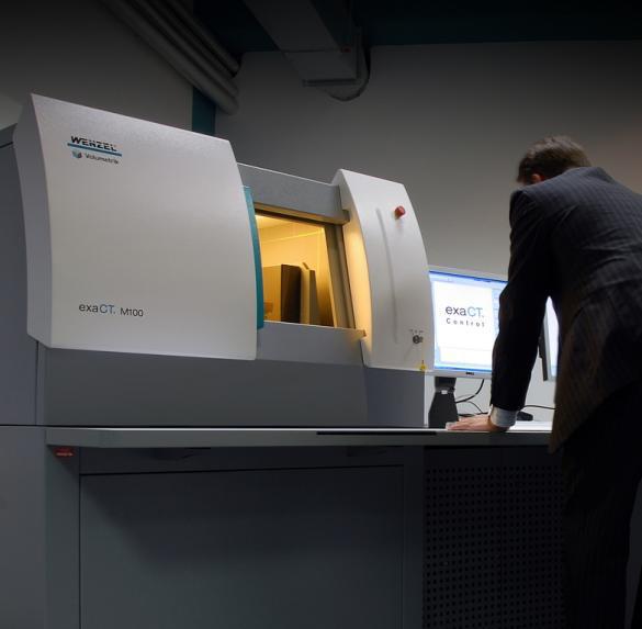 CMM Builder, Wenzel, Introduces Integrated Computed Tomography Workstation Called “exaCT®”