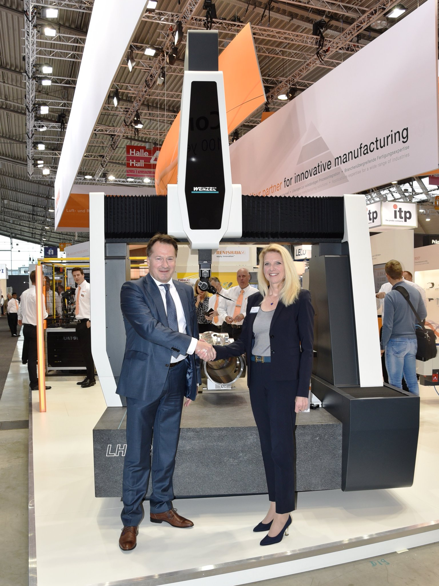 renishaw and wenzel present joint shop floor