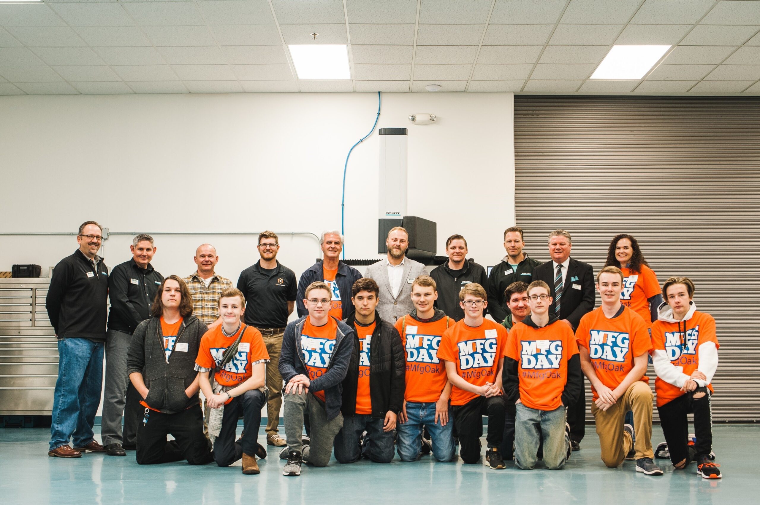 Oakland County High School Students at Wenzel America MFGDAY2018