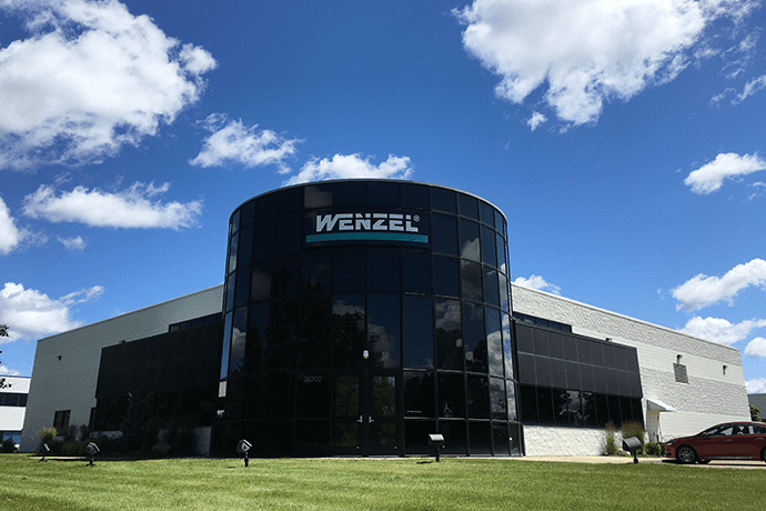Outside view of the Wenzel America building