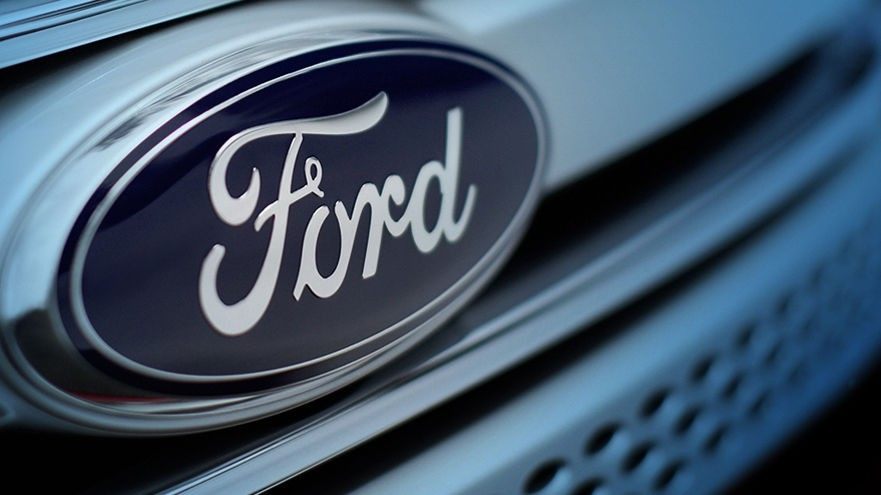 Ford logo on car