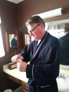 Bathroom scene