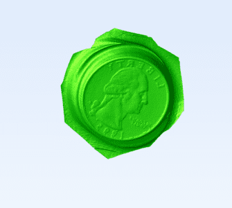 Coin Mold Green