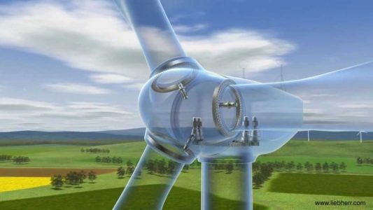Liebherr windmill