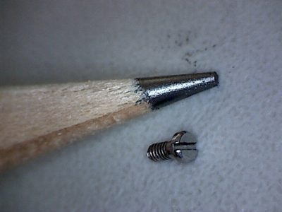 Screw with Pencil