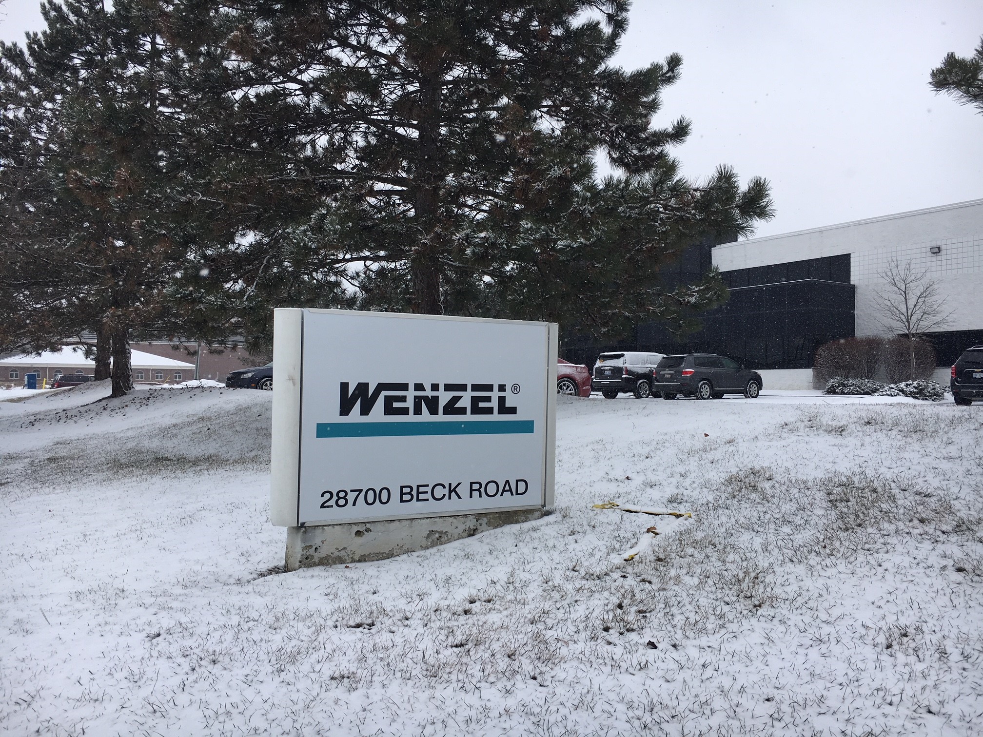 Wenzel sign in snow