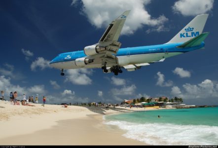 St Maarten landing