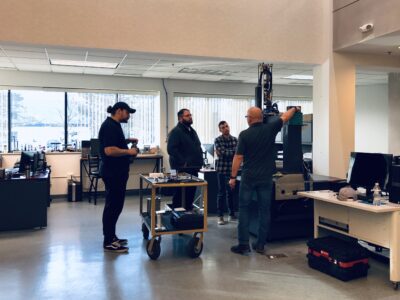 Maintenance and Calibration during downtime