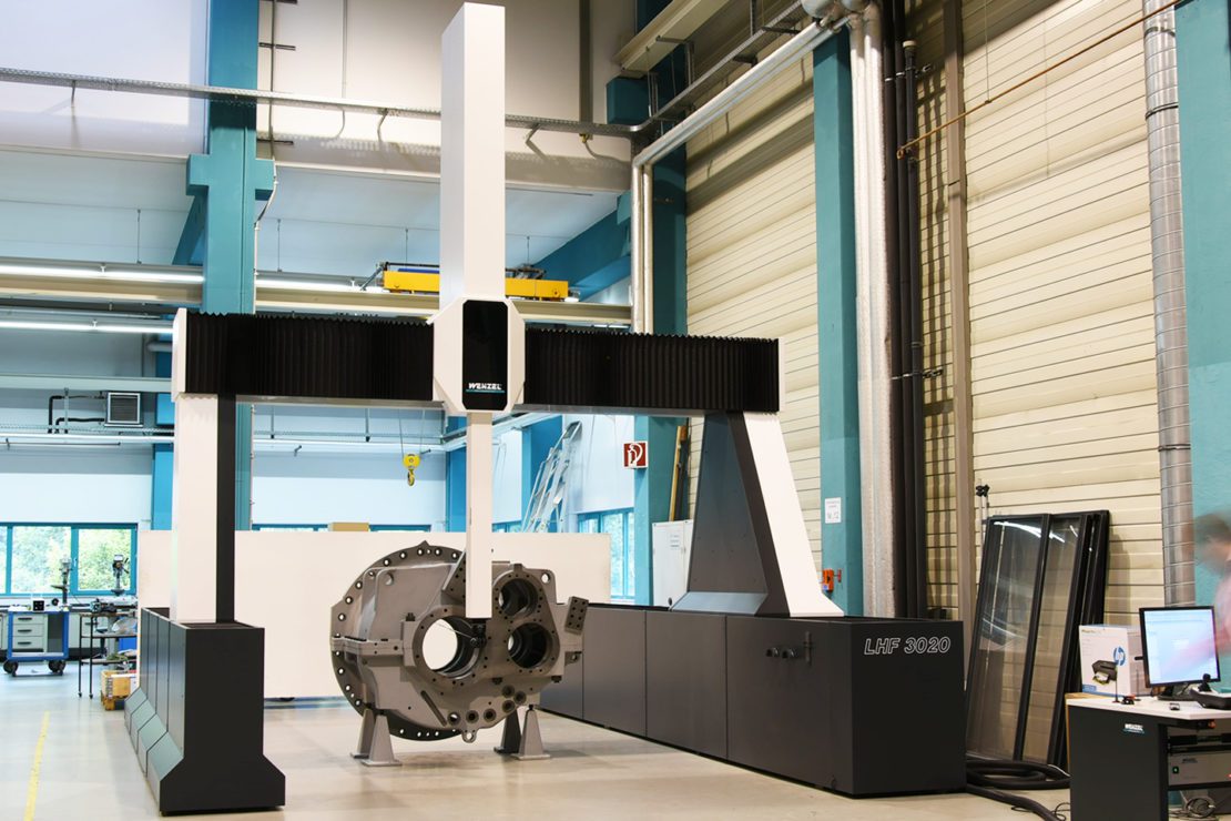 Coordinate Measuring Machine LHF for precise measurement at the head office in WIesthal Germany